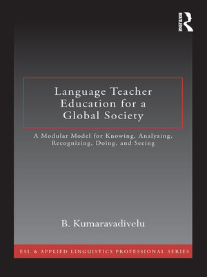 cover image of Language Teacher Education for a Global Society